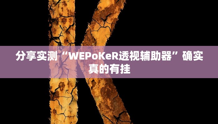 玩家辅助神器:Hhpoker透视挂”原来确实有挂 玩家辅助神器:Hhpoker透视挂”原来确实有挂