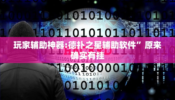 玩家辅助神器:德扑之星辅助软件”原来确实有挂