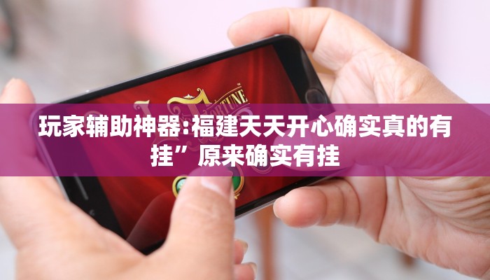 玩家必备“胜奕填大坑透视软件”其实确实有挂