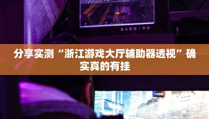 分享实测“浙江游戏大厅辅助器透视”确实真的有挂