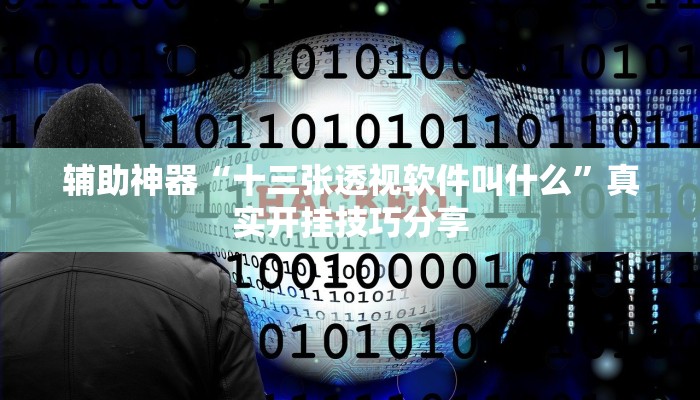 辅助神器“十三张透视软件叫什么”真实开挂技巧分享 辅助神器“十三张透视软件叫什么”真实开挂技巧分享