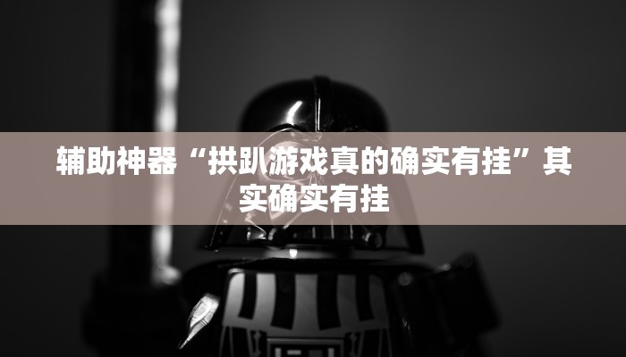 辅助神器“拱趴游戏真的确实有挂”其实确实有挂 辅助神器“拱趴游戏真的确实有挂”其实确实有挂