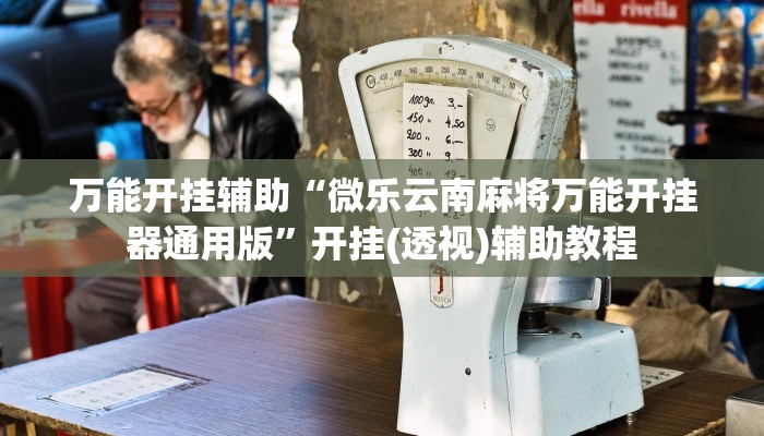 万能开挂辅助“微乐云南麻将万能开挂器通用版”开挂(透视)辅助教程