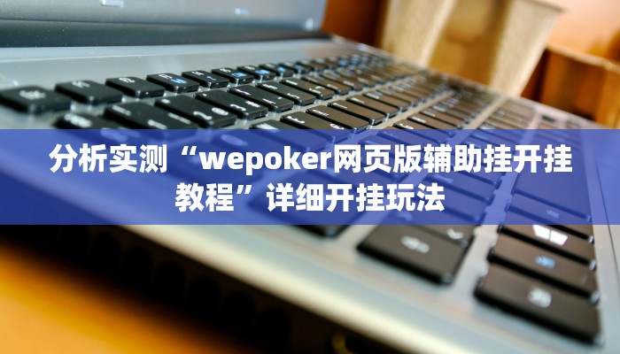 分析实测“wepoker网页版辅助挂开挂教程”详细开挂玩法