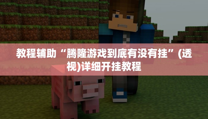 教程辅助“腾隆游戏到底有没有挂”(透视)详细开挂教程